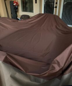 Duck Covers Ultimate Waterproof Square Patio Table & Chair Set Cover, 90 Inch 92"W x 92"D x 32"H 51 71CTcuPELWL 1