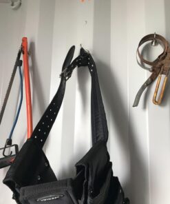 Strongman Tools Strong Magnetic Hooks Heavy Duty Magnet Hooks for Hanging - with Neodymium & Non Scratch Adhesive - Magnetic Hook for Cruise, Wall, Locker, Hanger and More - 6 Pack Set, 50 lbs 50lbs Hooks 40 71CTiZeImSL 1