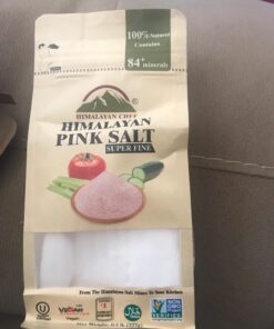 Himalayan Chef Pink Salt Fine Grain, 8 oz 8 Ounce (Pack of 1) 19 71CUQlNcCUL