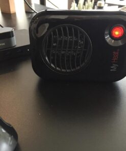 Lasko MyHeat Personal Mini Space Heater for Home with Single Speed, 6 Inches, Black, 200W, 100 35 71CX4R22pWL