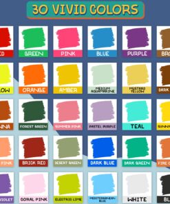 Chalkola Liquid Chalk Markers Erasable (30 Pack 6mm) Pastel + Neon Chalk Pens - Wet Wipe Washable Paint for Chalkboard Sign, Blackboards, Car Window, Glass, Bistro, Board, Mirror - 6mm Reversible Tip Bold Tip - 6mm 19 71CXSJAqNkL