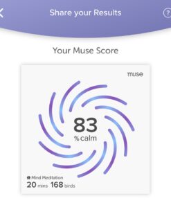 MUSE 2: The Brain Sensing Headband - Meditation Tracker - Multi Sensor Headset Monitor with Responsive Sound Feedback Guidance from Brain Wave, Heart, Body & Breath Activity 48 71CXvHg1yTL