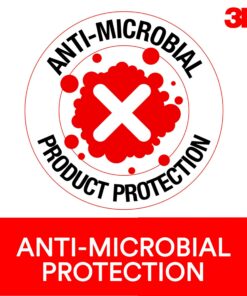 3M Gel Wrist Rest for Mouse, Soothing Gel Comfort with Durable, Easy to Clean Leatherette Cover, Antimicrobial Product Protection, 6.9", Black (WR305LE) 26 71CYWZnHNCL