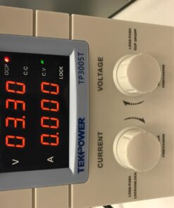 Tekpower TP3005T Variable Linear DC Power Supply, 0-30V @ 0-5A with Alligator Test Leads (110V Input) 31 71CZeLhYI3L