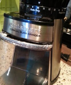 Cuisinart Programmable Conical Burr Mill, Stainless Steel, COMPACT Programmable Grinder 43 71CbN4VG8RL