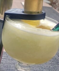 Chefcaptain Schooner Beer Glass - 21.5 Oz Extra Large Goblet Crystal Style ZERO LEAD Shrimp Cocktail, Coronaritas, Margaritas 4 PACK Classic 21.5 OZ 49 71CcxKIVxVL