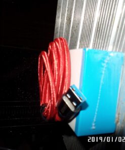 Anker USB C Cable, PowerLine+ USB-C to USB 3.0 cable (3ft/0.9m), High Durability Type C Braided Charging Cable Compatible with Samsung Galaxy S10, S9, Huawei P10, P9, Sony XZ, HTC 10 and More (Red) 3ft Red 66 71CefCEp5L