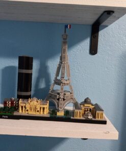 LEGO Architecture Skyline Collection 21044 Paris Skyline Building Kit With Eiffel Tower Model and other Paris City Architecture for build and display (649 Pieces) 38 71CfNWaBxaL