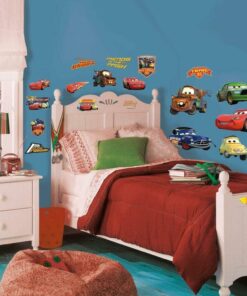 RoomMates RMK1520SCS Disney Pixar Cars Piston Cup Champs Peel and Stick Wall Decals 17 71Cg7DVg2EL