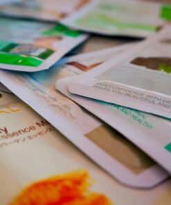 DERMAL 16 Combo Pack A Collagen Essence Korean Face Mask - Hydrating & Soothing Facial Mask with Panthenol - Hypoallergenic Self Care Sheet Mask for All Skin Types - Natural Home Spa Treatment Masks 16 Count (Pack of 1) Set A 16 Colors 47 71ChC7HUM7L