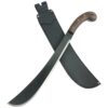 Condor Tool & Knife Golok Machete with Leather Sheath | Heavy Duty Machete | High Carbon Steel | Walnut Handle | Hand Crafted Leather Sheath | Tactical Machete | 0.2in Thick | 14.5in Blade | 30.7oz 1 6 71ChVq1gaL 1