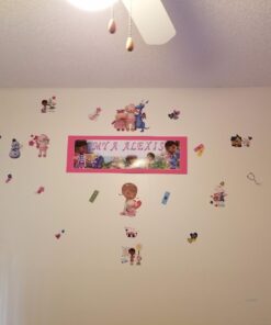 RoomMates RMK2280SCS Doc Mcstuffins Peel and Stick Wall Decals 10 inch x 18 inch 37 71Ci QbJbIL