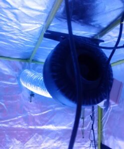 VIVOSUN Z4 4 Inch Inline Duct Fan, 203 CFM Ventilation Fan with Variable Speed Controller for Grow Tent, Indoor Garden Ventilation, Black 35 71CiV2KLLjL