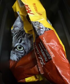 Meow Mix Tender Centers Dry Cat Food, Salmon & Chicken, 13.5 Pound Bag 13.5 Pound (Pack of 1) 40 71CikunCbBL