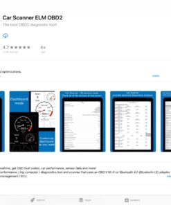 OBD2 Scanner & WIFI Car Code Reader – Clears Check Engine Light Instantly – Diagnose 3000 Car Codes - Wireless Car Diagnostic Scanner – Auto Scanner For 1996+ Vehicles (iOS & Android Devices Only) (1) 59 71CitvZKhxL