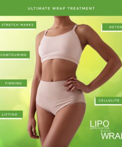 Ultimate Body Applicator Lipo Wrap Works For Body Firming Cellulite Reducing Toning Contouring 4 Wraps 4 Count (Pack of 1) 22 71Ckzm 9ibL