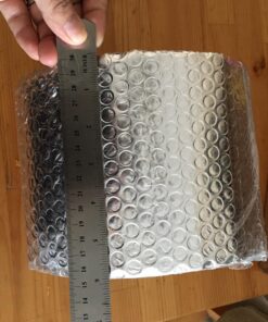 VIVOSUN Double Bubble Reflective Foil Insulation, 6 inch x 25 Ft Insulated Pipe Wrap, 10mm Size Bubble Film, Pipe Insulation Wrap Duct wrap for Weatherproof Attics, Windows, Garages 1 35 71ClfgjawoL