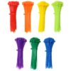 Mini Skater 4 Inch Self-locking Type Assorted Colors Nylon Cable Ties, Wire Ties,Durable,700 Pcs/Pack (Colored) 4 Inch Colored 2 71CljudfRwL