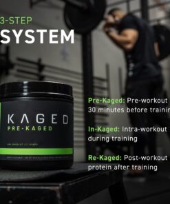 Kaged Original Pre Workout Powder | Fruit Punch | Pre-Kaged | Formulated with Creatine, Beta Alanine, Pure Caffeine | 20 Servings Pre-Kaged (Fruit Punch) 20 Servings (Pack of 1) 29 71Cm7PeuKBL