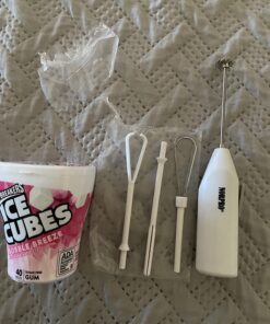 Norpro Cordless Mini Mixer, 5 Piece Set, One Size, White 37 71Cn89wBTbL