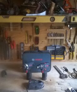 BOSCH CLPK22-120 12V Max Cordless 2-Tool 3/8 in. Drill/Driver and 1/4 in. Impact Driver Combo Kit with 2 Batteries, Charger and Case,Blue 12V Kit 36 71CnUS3rYqL