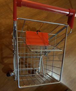 Melissa & Doug Toy Shopping Cart With Sturdy Metal Frame - Toddler Shopping Cart, Pretend Grocery Cart, Supermarket Pretend Play Shopping Cart For Kids Ages 3+ 37 71Cnl8F1lyL