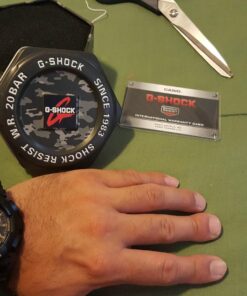 Casio Men's GA-100 XL Series G-Shock Quartz 200M WR Shock Resistant Watch Camouflage 19 71CoYSkYPsL