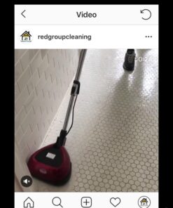 Ewbank EP170 All-In-One Floor Cleaner, Scrubber and Polisher, Red Finish, 23-Foot Power Cord 41 71Cpasous L