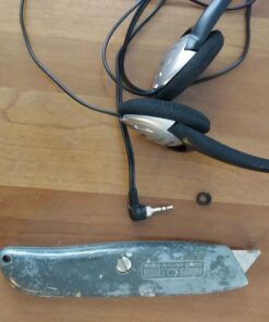 Panasonic Headphones, On-Ear Lightweight Earphones with XBS for Extra Bass and Clear, Natural Sound, 3.5mm Jack for Phones and Laptops, Work from Home - RP-HT21 (Black & Silver), 36 x 6.7 x 0.5 inches On Ear - No Mic 41 71CqbU5r1eL