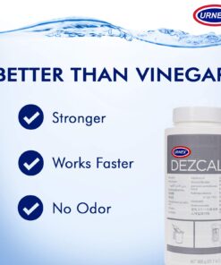 Urnex Dezcal Coffee and Espresso Machine Descaler Activated Scale Remover - 900g Bottle - Fast Effective Descaling Of Boilers and Heating Elements Faucets Spray Heads Milk Systems 33 71CrC9w2shL