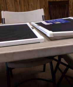 ADFORS Adjustable Screen, 15" x 37", Charcoal 14 71CrRlpROOL