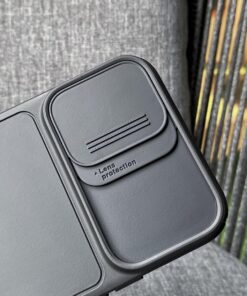 Simtect Designed for iPhone 14 Pro Max Case with Sliding Camera Cover, Shockproof & Mil-Grade Protective Phone Case for iPhone 14 Pro Max 6.7"- Black 1. Space Black 73 71CsKp sevL 1