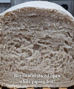 KBS Pro Stainless Steel Bread Machine, 2LB 17-in-1 Programmable XL Bread Maker with Fruit Nut Dispenser, Nonstick Ceramic Pan& Digital Touch Panel, 3 Loaf Sizes 3 Crust Colors, Reserve& Keep Warm Set 56 71CtR5v9XsL 2