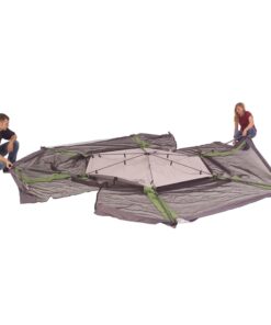 Coleman Skylodge Screened Canopy Tent with Instant Setup, 10x10/15x13ft Portable Screen Shelter with 1-Minute Setup for Bug-Free Lounging, Great for Picnic, Yard, Beach, Park, Camping, & More 15 X 13 Feet Green 27 71CtVINEL