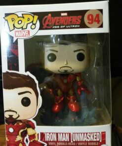 Funko POP Marvel: Avengers 2 Unmasked Iron Man Action Figure (Amazon Exclusive) 17 71Cte SNQlL