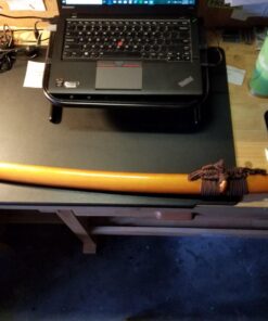 MN Sword Samurai Swords Clay Tempered by 1095 Carbon Steel Folded 15 Times 87 71Cv3 FnDtL