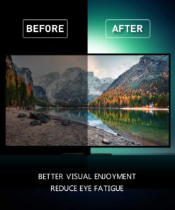 Nexillumi LED Strip Lights 6.56ft TV LED Backlight for 24 Inch-60 Inch TV RGB LED Strip USB Powered, APP Control Sync to Music, Bias Lighting, 5050 RGB for Mirror, PC, Android iOS 45 71Cvbmeek5L