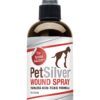 PetSilver Wound & Skin Spray with Chelated Silver, Allergy Relief for Dogs Itching, Hot Spot Treatment for Dogs, Cat and Dog Wound Care, All Natural Skin Soother for Dogs, Made in USA, 8 fl oz 8 oz 34 71CwP k2uPL