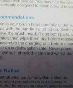 Oral-B Pro 1000 Rechargeable Electric Toothbrush, White Rechargeable Handle 45 71CwZ4Q3TWL