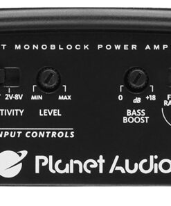 Planet Audio TR1500.1M Torque Series Car Sub Amplifier - 1500 High Output, Monoblock Amp, Low/High Level Inputs, Low Pass Crossover, MOSFET Power Supply, Hook Up to Subwoofers 1500 Watts Monoblock Car Amplifier 12 71CwutMWT7L