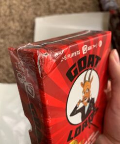 Goat Lords - Most Addicting Card Game for Adults, Teens, Kids (Boy and Girl) Ages 7 and Up. Family Board Games, Fun Game, Card Games for Families or Family Game Night! A Great Gift Idea! Original 25 71CxchKtJL
