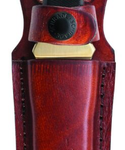 Old Timer 162OT Boot Knife 7.8in High Carbon Stainless Steel Full Tang Fixed Blade Knife with 3.8in False Edge Blade, Black Sawcut Handle, and Leather Belt Sheath for Camping, Hunting, and Outdoors 13 71CxfVDvQhL