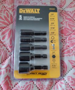 DEWALT Nut Driver Set, Impact Ready, Magnetic, 5-Piece (DW2235IR) 37 71CxzPSAG1L