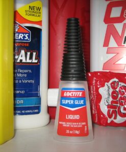 Loctite Super Glue Liquid Longneck Bottle, Clear Superglue for Plastic, Wood, Metal, Crafts, & Repair, Cyanoacrylate Adhesive Instant Glue, Quick Dry - 0.35 fl oz Bottle,Pack of 1 (Packaging May Vary) 0.35 oz 25 71Cy0e04zcL 1
