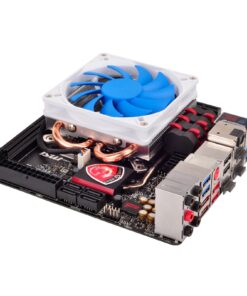 Silverstone Tek Low-Profile Heatsink CPU Cooler with 92mm PWM Fan, Two 6mm Heat Pipes, Intel LGA1155/1156/1150 and AMD AM2/AM3/FM1/FM2 AR05 AR05 - 37mm tall Low Profile Cooler 19 71Cy193YZNL