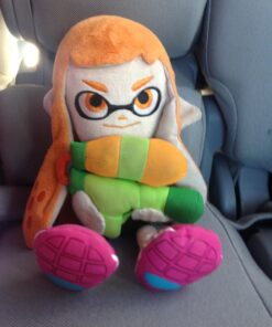 Sanei SP01 Splatoon Series Female Inkling Stuffed Plush, 9" 17 71CySrGkxTL