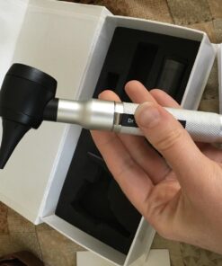 【Lifetime Warranty】4th Generation Doctor Mom LED Pocket Pro Otoscope with both Adult and Pediatric Disposable Specula Tips, Battery, and Protective Hard Plastic Case 36 71CyiRVVPoL