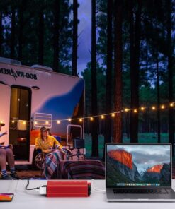 BESTEK 1000W Car Power Inverter, DC 12V to 110V Car Power Converter with 2 AC Ports Multi-Protection 1000 watt Power Inverter for Vehicles/Car/RV/Home, Terminals Power Cables Input,Road Trip Essential 24 71CzKFcY29L