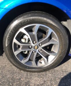 Alternative view of Chevy Tire Valve Caps with Bonus Wrench Keychain