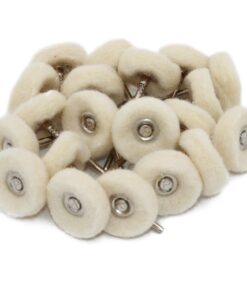PHYHOO Polishing Wheel Set Mounted Cotton Soft Fine 3/32 Shank Buff Wheels Shank Rotary Tools Accessories Pack of 20 Pieces 11 71D Nf4mPPL